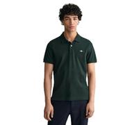 Gant Reg Shield SS Pique Polo, Polo Uomo, Tartan Green, S