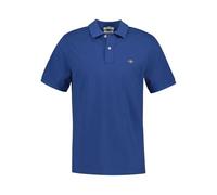 Gant Reg Shield SS Pique Polo, Polo Uomo, Vintage Blue, L
