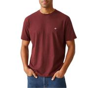GANT Reg Shield SS T-Shirt, Colore: Rosso, L Uomo