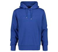 GANT Reg Tonal Shield-Felpa con Cappuccio, Rich Blue, L Uomo