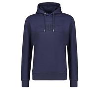 GANT REG TONAL SHIELD HOODIE, Felpa con cappuccio Uomo, Blu ( EVENING BLUE ), M