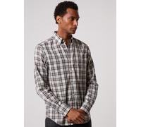 GANT - Reg Twill Check Shirt Marrone - XXL Marrone