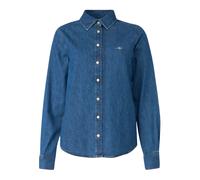 Gant - Regular Denim Shirt - - Blouses & Shirts - Donna - Blu - L