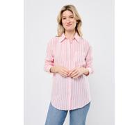GANT - Rel Striped Linen Shirt Rosa - Abbigliamento 34 Rosa