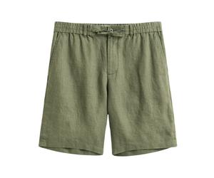 Gant - Relaxed Linen Shorts - - Shorts - Uomo - Verde - S