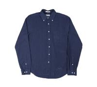 GANT RUGGER Camicia Button Down Oxford Blu Scuro Taglia XS