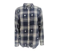GANT RUGGER Camicia In Flanella Windblown Blu Inchiostro Taglia Grande