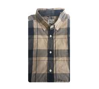 GANT RUGGER Camicia Oxford Bold Check Dry Sand Dreamy Taglia M NWT