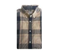 GANT RUGGER Camicia Oxford Bold Check Dry Sand Dreamy Taglia M NWT