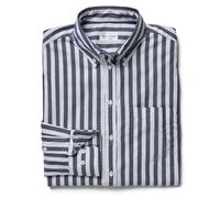GANT RUGGER Camicia Oxford Nera Grigia Sognante Da Uomo 344957 Taglia M $145 NWT