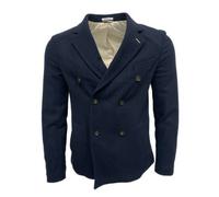 GANT Rugger Cappotto Uomo Blu Il Doubler 76884 NWT