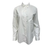 GANT Rugger Donna Cotone Bianco Windblown Camicia Oxford 450882 Taglia L Nwt