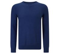 Gant Rugger Maglione Uomo In Twill Testurizzato (84235), Blu Profondo, Medio