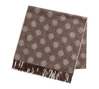 Gant - Sciarpa in lana con monogramma - - Accessories - Donna - Marrone - ONE SIZE