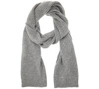 GANT Sciarpa in Lana Lavorata a Maglia, Grigio, Taglia Unica Unisex-Adulto
