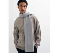 GANT sciarpa in misto cotone grigia-Grigio One Size