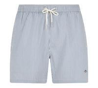 Gant - Seersucker Striped Swimshorts - - Swimwear - Uomo - Blu - M