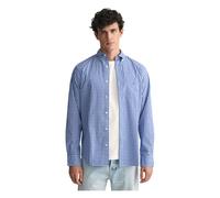 Gant, ,Shirts ,Uomo ,Blu ,L Camicia a Quadri Vichy Regular Fit