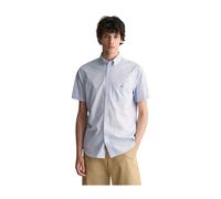 Gant, ,Shirts ,Uomo ,Blu ,M Camicia Classica a Righe Regular Fit