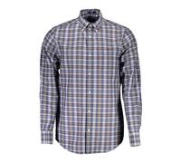Gant, ,Shirts ,Uomo ,Blu ,S Camicia Blu a Maniche Lunghe