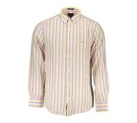 Gant, ,Shirts ,Uomo ,Multicolore ,S Camicia elegante bianca con bottoni