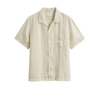 Gant - Short Sleeve Linen Shirt - - Shirts - Uomo - Beige - M