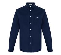 Gant - Slim Fit Classic Poplin Shirt - - Shirts - Uomo - Blu - M
