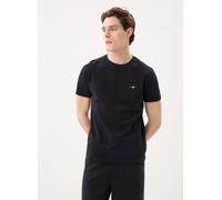 GANT - SLIM PIQUE SS T-SHIRT Nero - Abbigliamento XL Nero