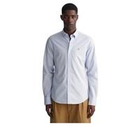 Gant Slim Fit Poplin Long Sleeve Shirt Blu L Uomo