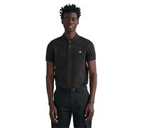 GANT SLIM SHIELD SS PIQUE POLO, Polo Uomo, Nero ( BLACK ), S