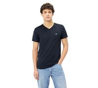 GANT SLIM SHIELD V-NECK T-SHIRT, T-shirt Uomo, Nero ( BLACK ), XXL
