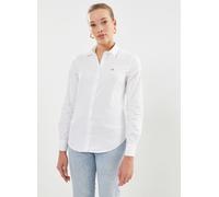 GANT SLIM STRETCH OXFORD SHIRT, Camicia elegante Donna, Bianco ( WHITE ), 42