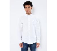 GANT - Slim Stretch Oxford Shirt Bianco - Abbigliamento M Bianco