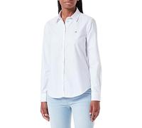 GANT SLIM STRETCH OXFORD SHIRT, Camicia elegante Donna, Bianco ( WHITE ), 42