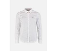 GANT SLIM STRETCH OXFORD SHIRT, Camicia elegante Donna, Bianco ( WHITE ), 38