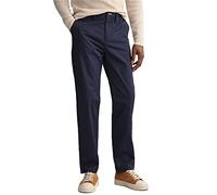 GANT SLIM TWILL CHINOS, Pantaloni eleganti Uomo, Blu ( MARINE ), 34W / 30L