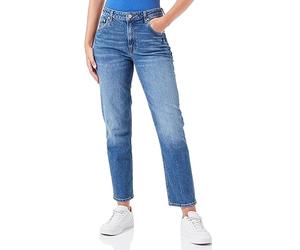 GANT STRAIGHT CROPPED JEANS, Jeans Donna, Blu ( MID BLUE BROKEN IN ), 29W
