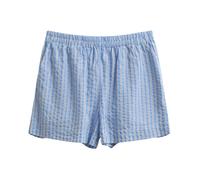 Gant - Striped Seersucker Shorts - - Shorts - Donna - Blu - S