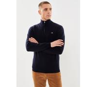 GANT Superfine Lambswool Half Zip Pullover, Marine, L Uomo