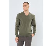 GANT - Superfine Lambswool V-Neck Verde - Abbigliamento S Verde