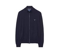 GANT SUPERFINE LAMBSWOOL ZIP CARDIGA, Cardigan Uomo, Blu ( MARINE ), M
