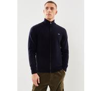 GANT - Superfine Lambswool Zip Cardigan new Blu - Abbigliamento XXL Blu