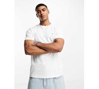 GANT - T-shirt bianca con logo a stemma-Bianco 58