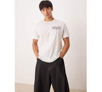 GANT - T-shirt bianca con logo piccolo-Bianco 50