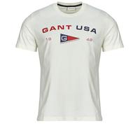 Gant T-shirt GRAPHIC SS T-SHIRT in Bianco EU M