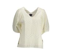 Gant, ,Blouses & Shirts ,Donna ,Bianco ,S T-shirt a maniche corte in cotone
