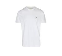 Gant 2003184 Regular Fit Short Sleeve T-shirt Bianco XL Uomo