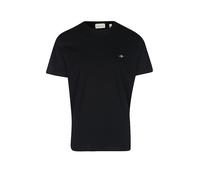 GANT T-shirt vestibilità regular nero | M