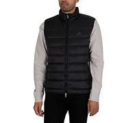 GANT THE LIGHT DOWN GILET, Giacca Uomo, Nero ( BLACK ), 5XL
