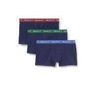 GANT Trunk 3-Pack Intimo, Blu Marino, L (Pacco da 3) Uomo